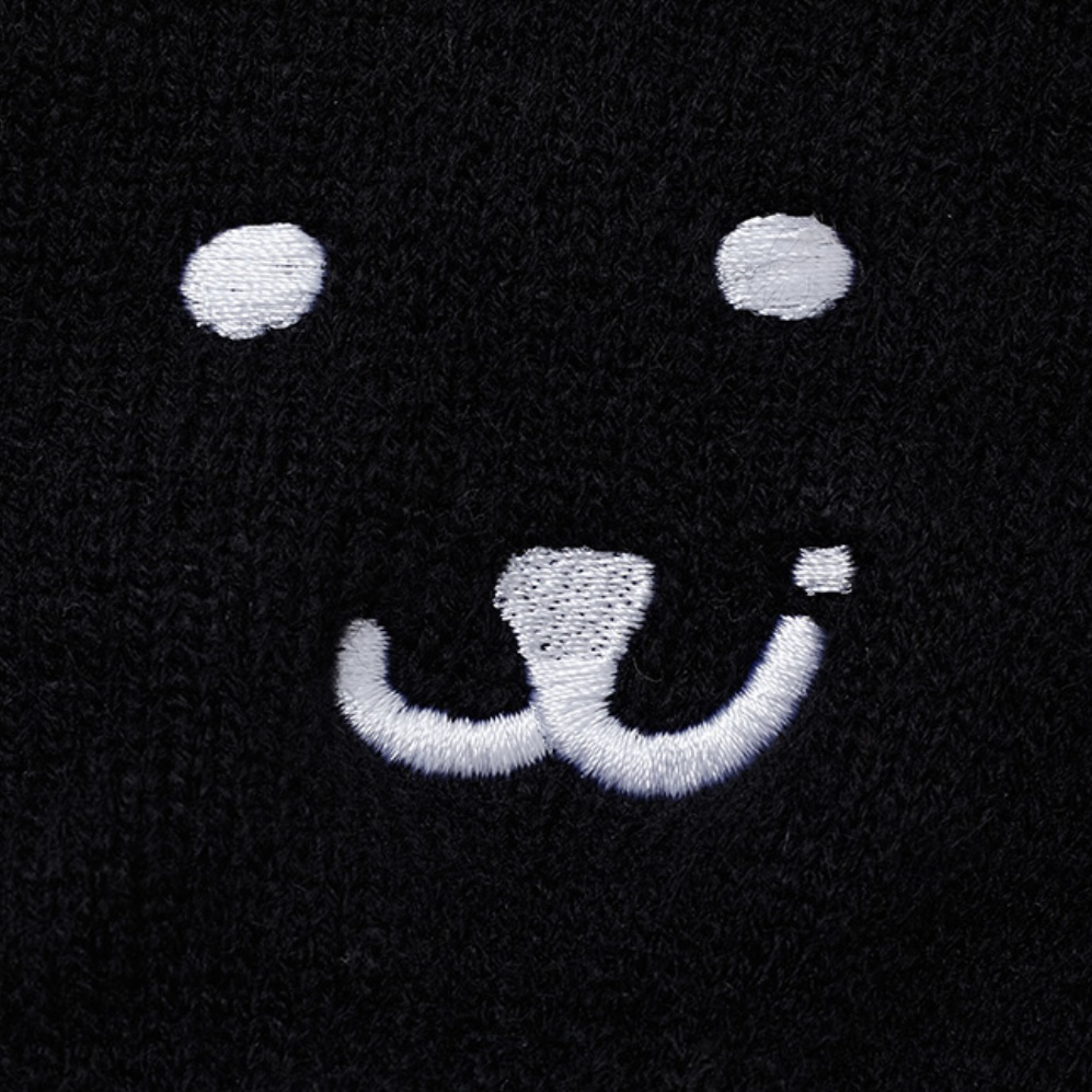 現貨｜韓國 SPAO x 白熊 黑色手套