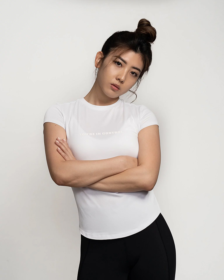 托瑪斯經典素色女短袖（白）