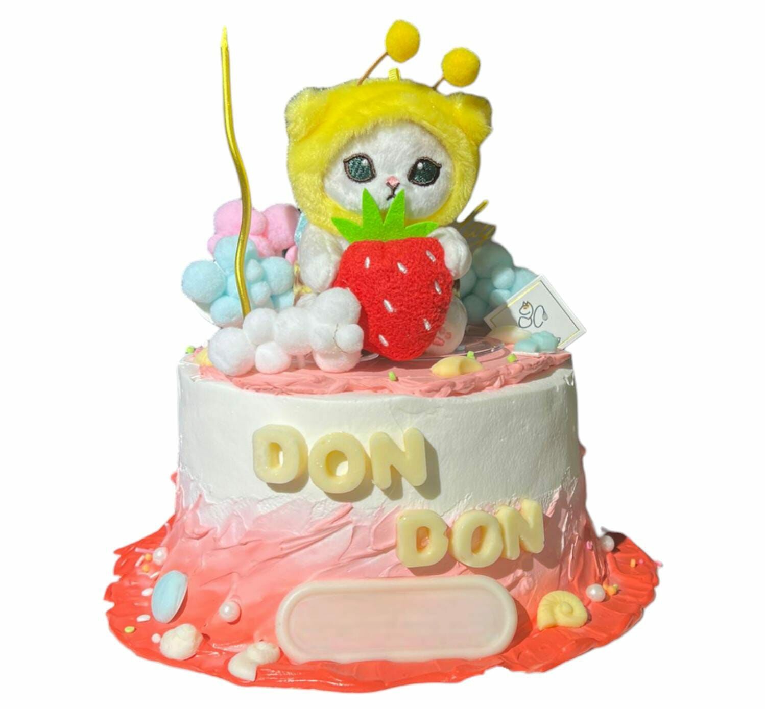 草莓貓主題蛋糕