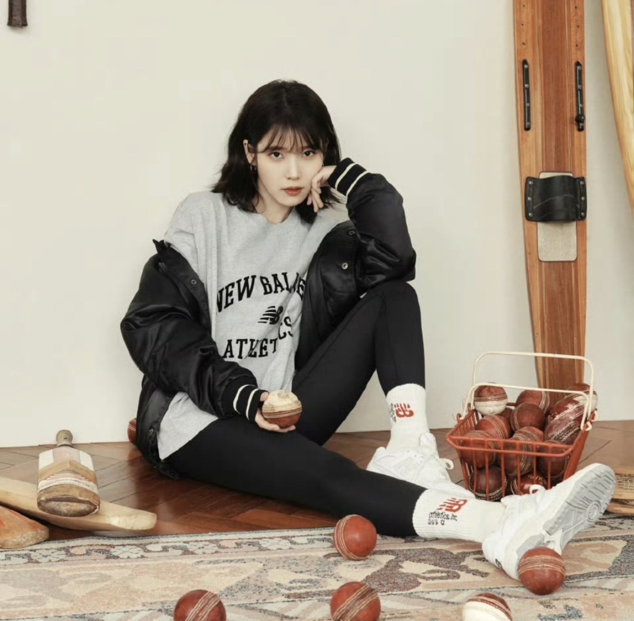 NEW BALANCE 550   IU著用款 復古休閒鞋 中性 灰狼