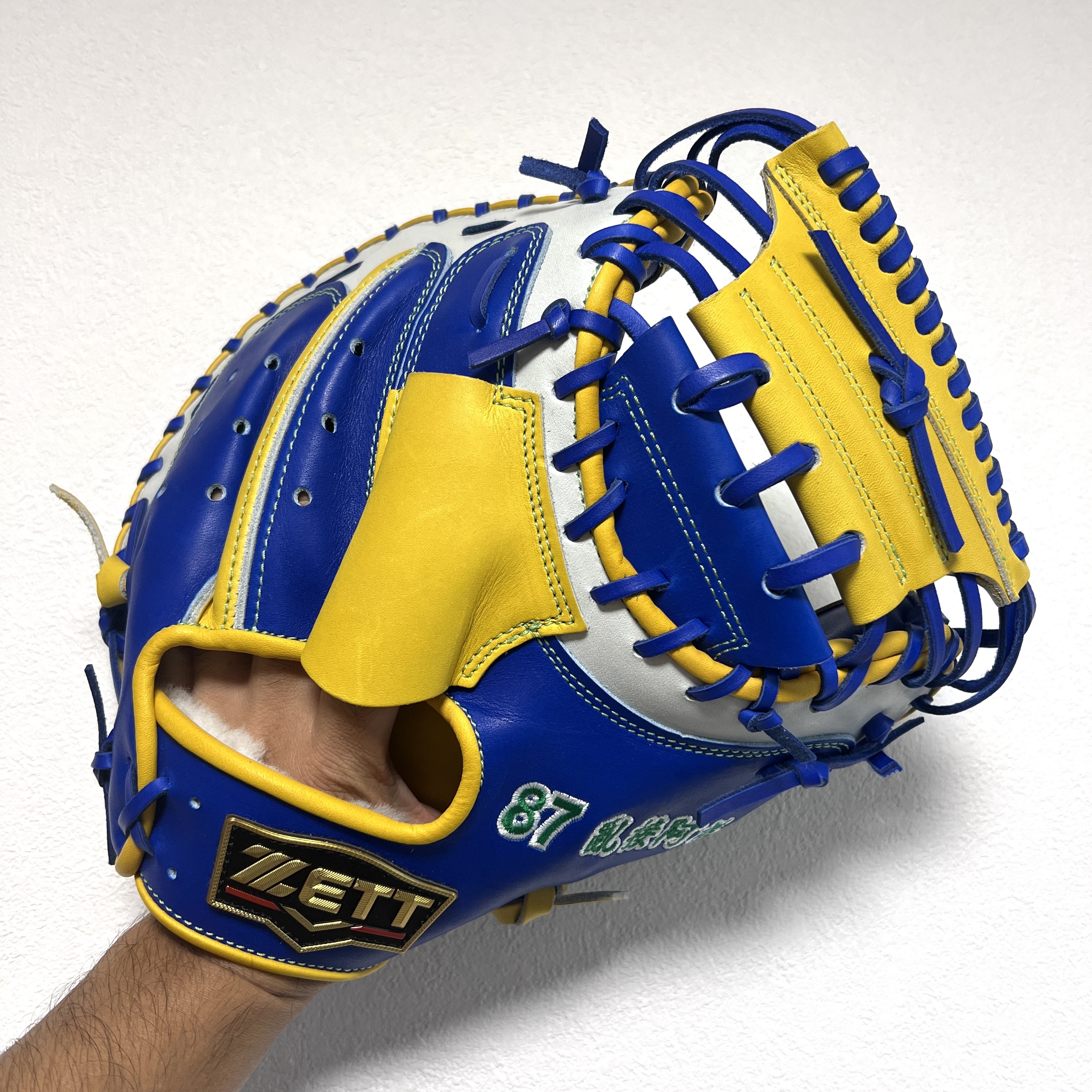 【照片分享】 ZETT 硬式 Prostatus Order 訂做手套 BPROCM620型 捕手用