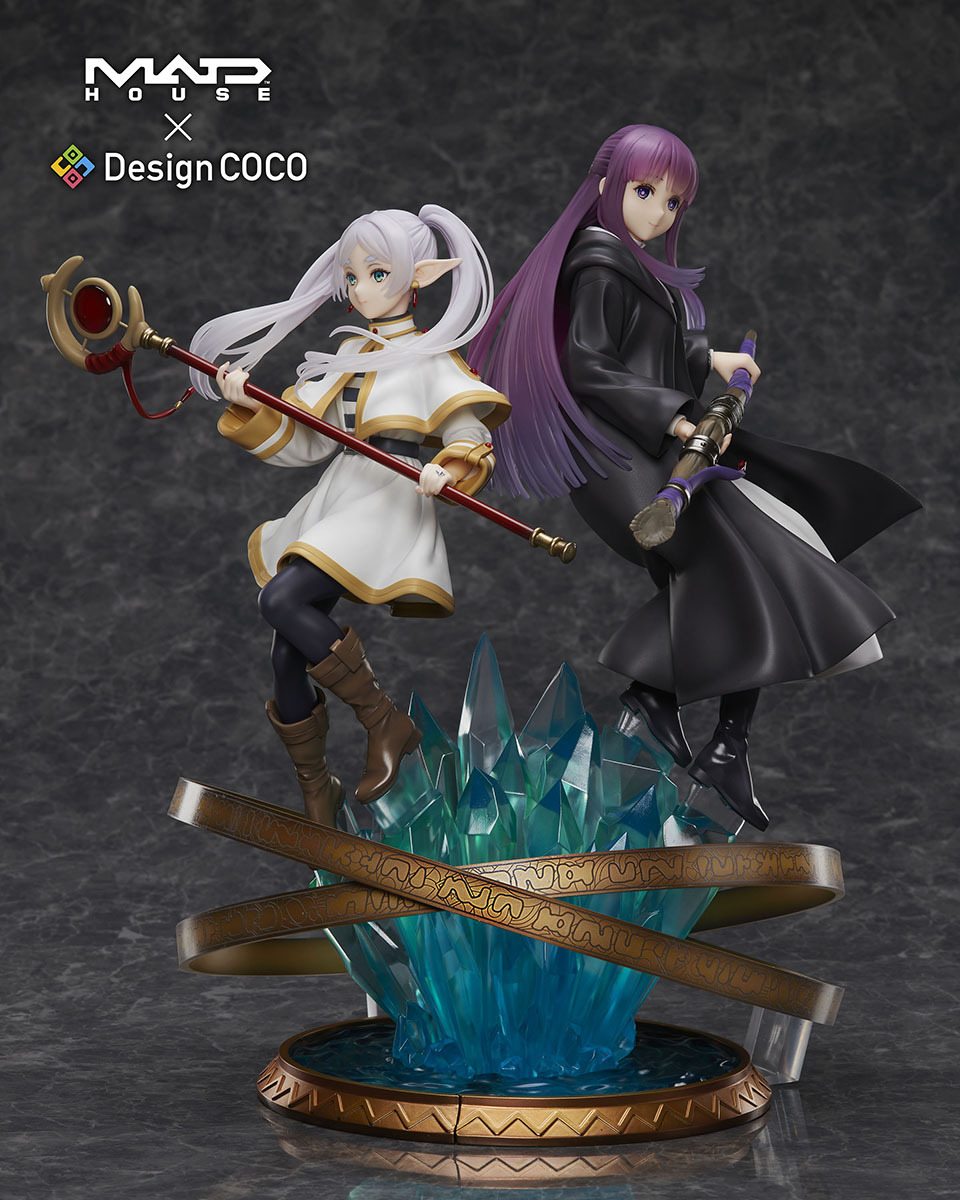 (Bonus) "Frieren: Beyond Journey's End" Frieren & Fern (MADHOUSE x DesignCOCO Anime Anniversary Edition) 1/7 Complete Figure Set
