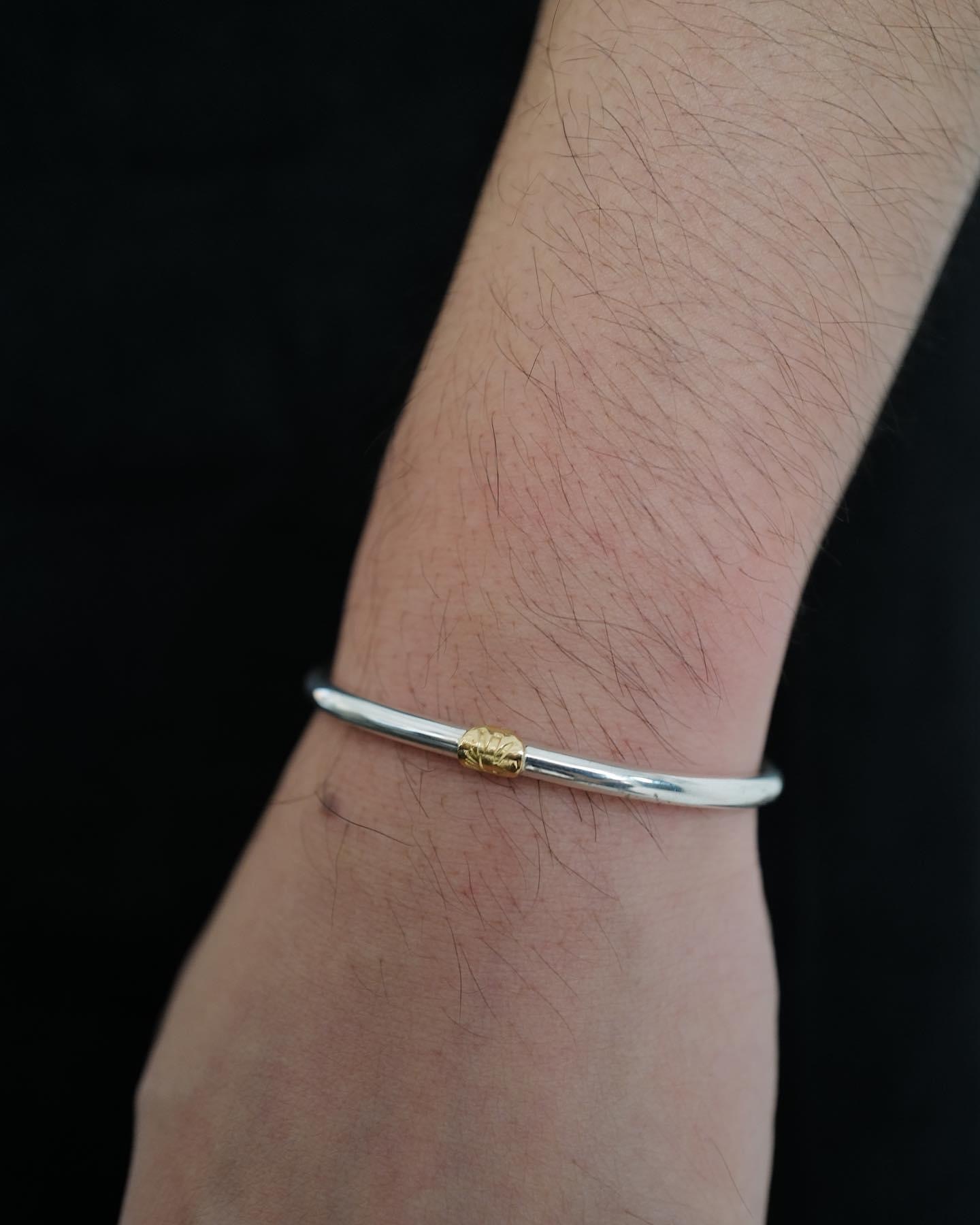 LUCK系列 18k點金雷鳥幼圈手鐲