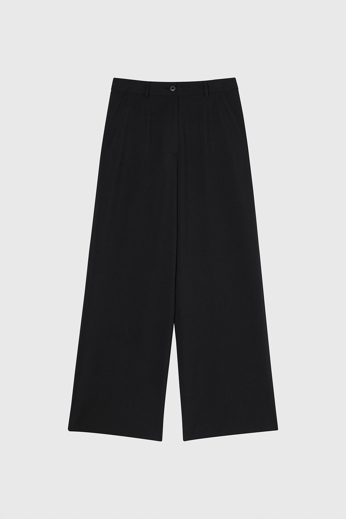 VOY 輕量直筒褲 女（黑）