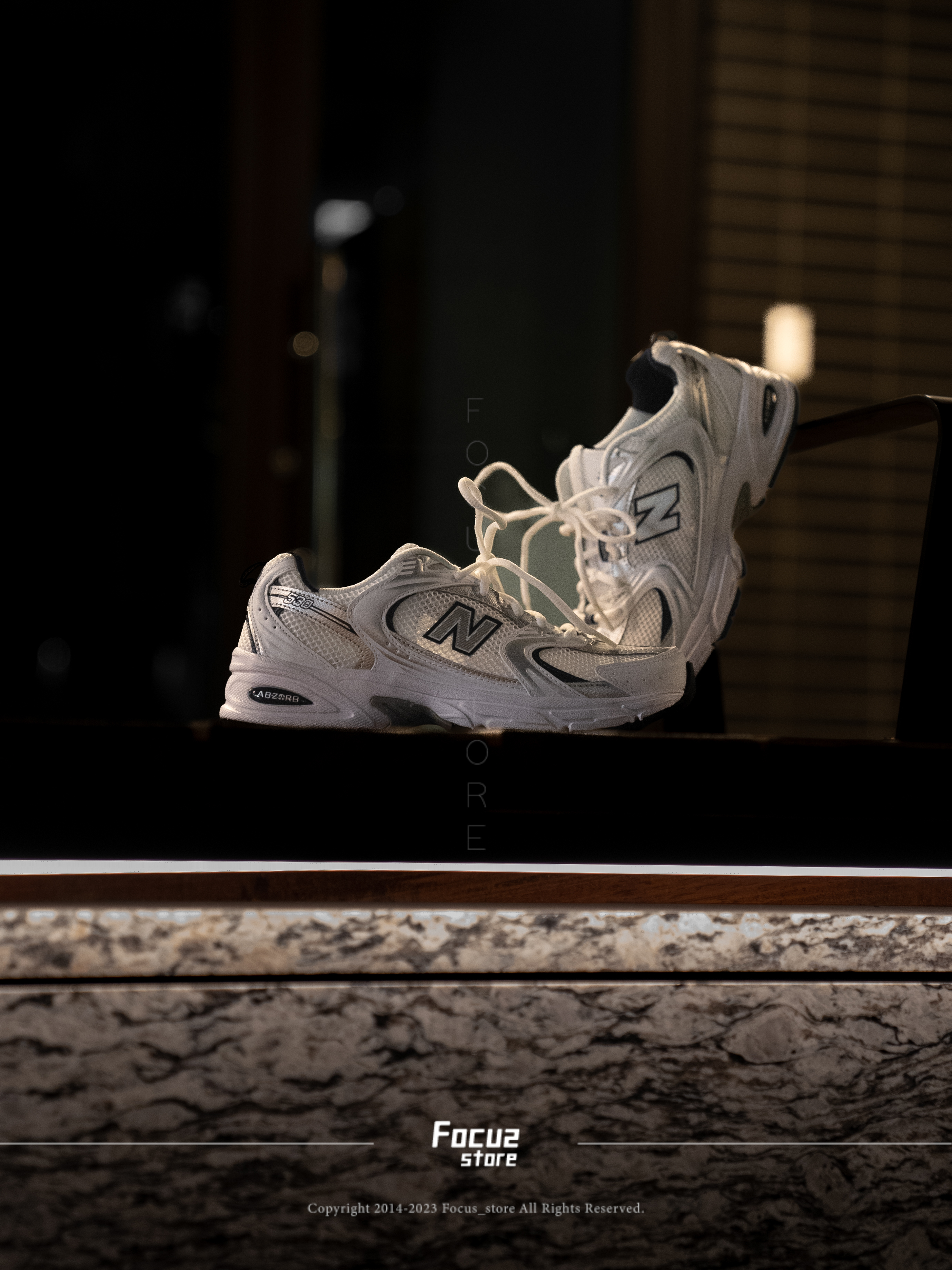 【Focus Store】現貨秒發 New Balance 530 "White Natural Indigo" 白灰 MR530SG