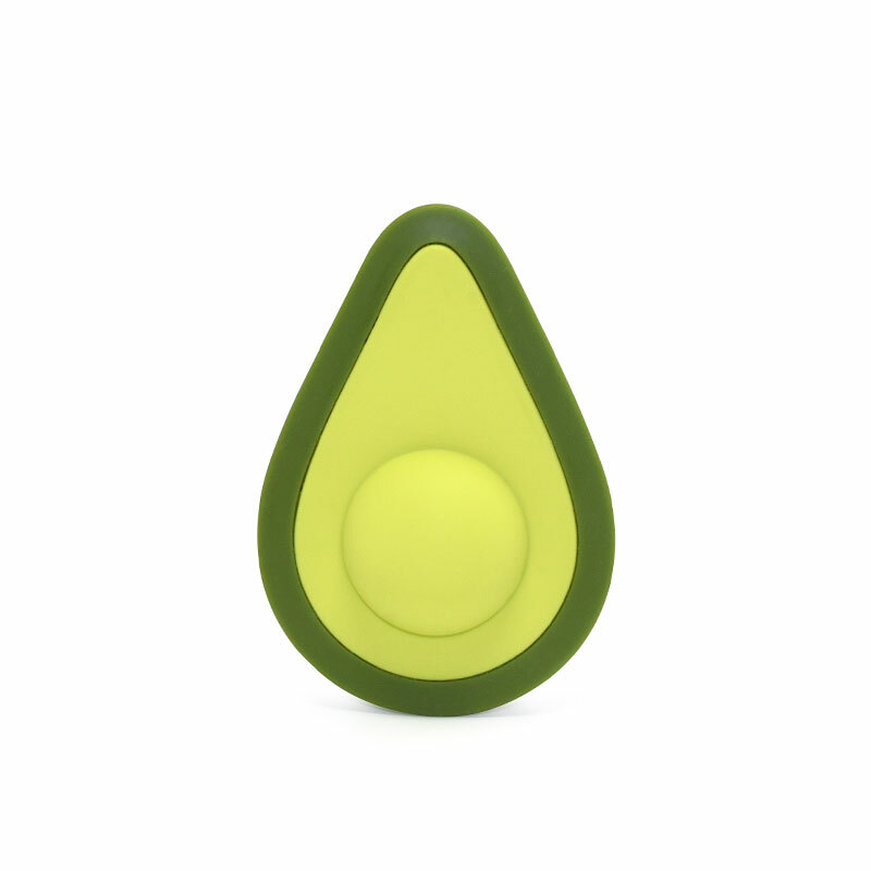 Avocado-shaped vibrator