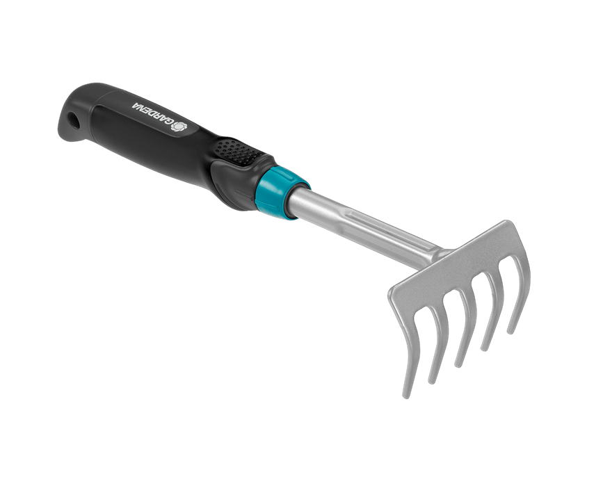 "GARDENA" 德國豪華款五齒鬆土耙-[8958]