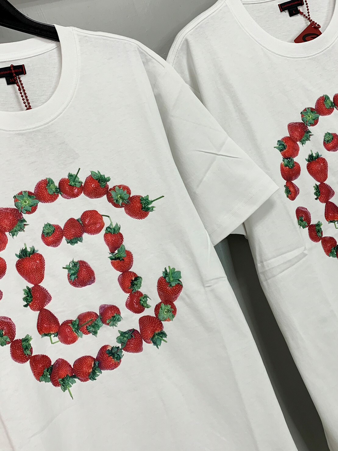 CLOT Strawberry Logo Short Sleeve