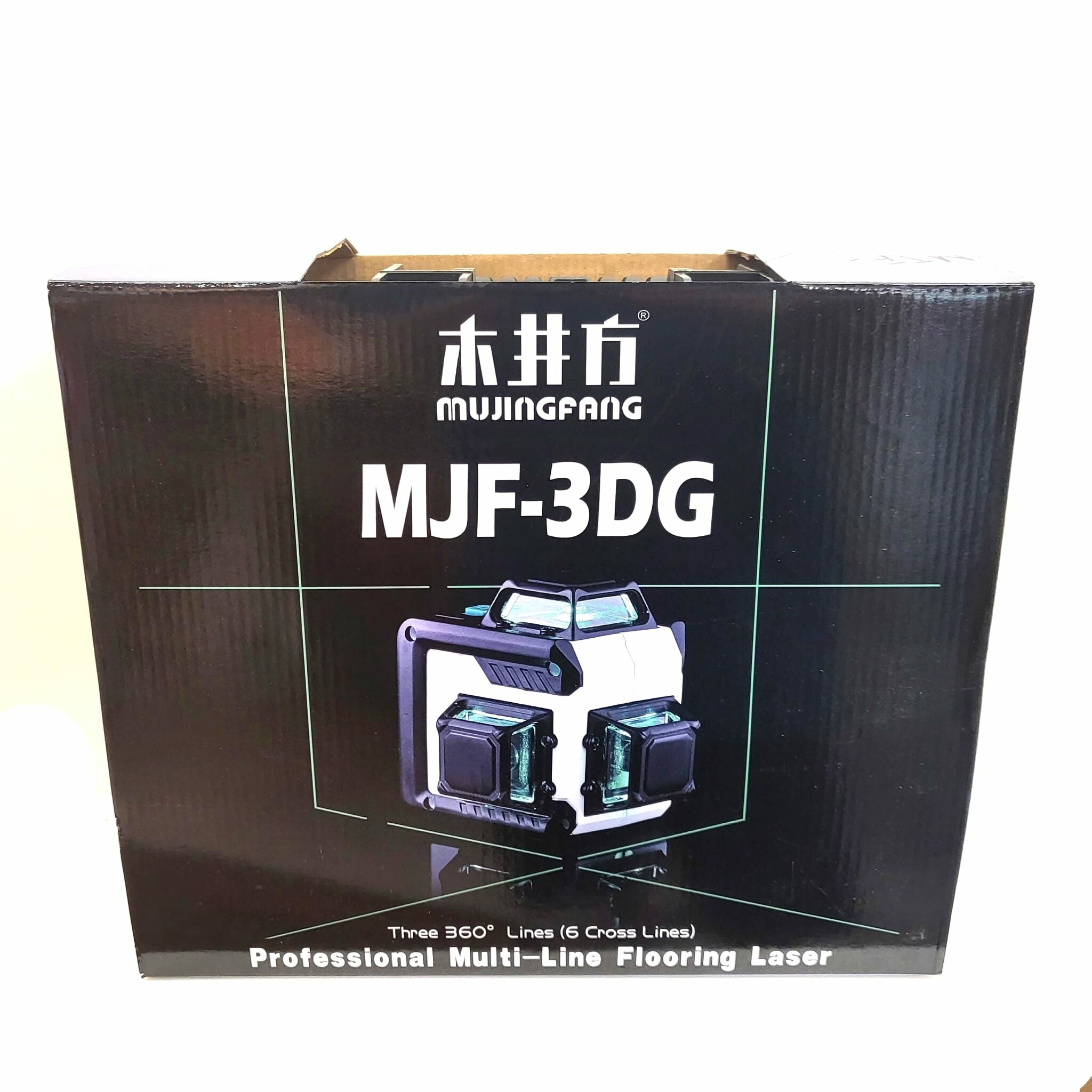 台灣木井方  （12線） 綠光平水儀 MJF-3DG