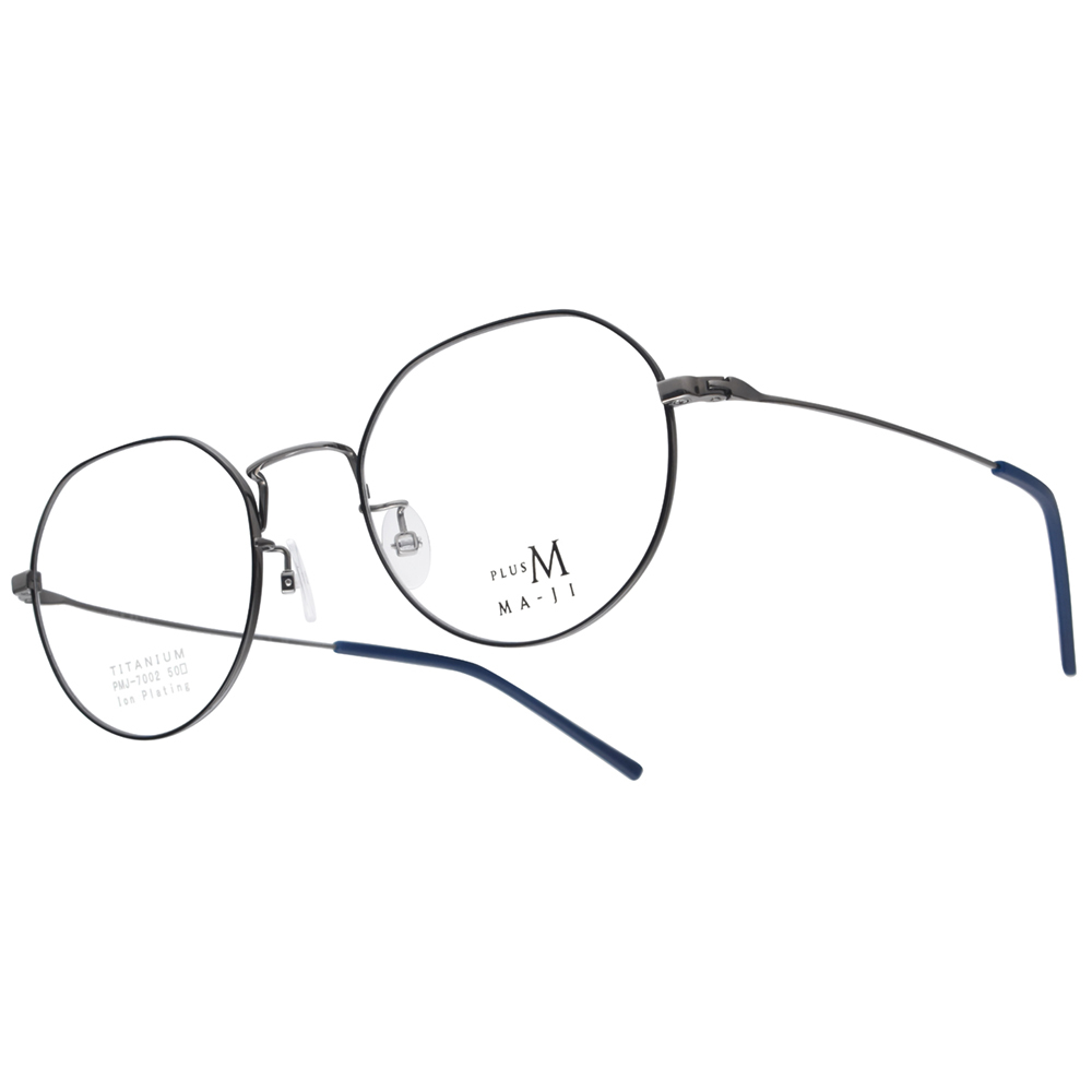 【MA-JI】PMJ7002 C3 - PLUS M系列 多邊圓框光學眼鏡