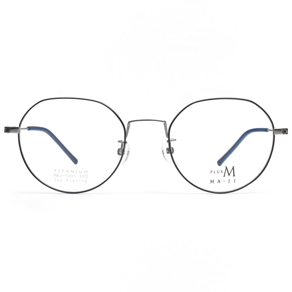 【MA-JI】PMJ7002 C3 - PLUS M系列 多邊圓框光學眼鏡