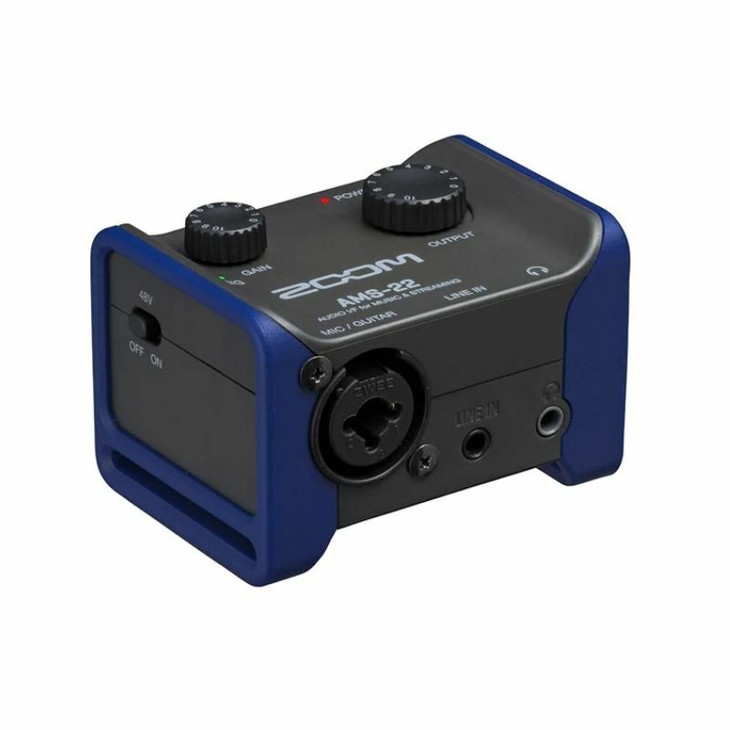 Zoom AMS-22 Audio Interface for Music and Streaming