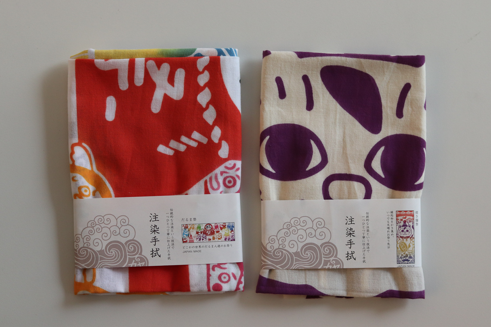 日本 緣起物 注染手拭巾