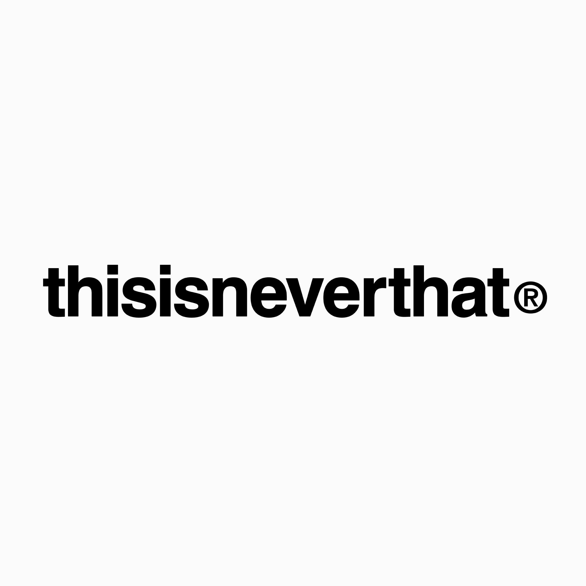 THISISNEVERTHAT