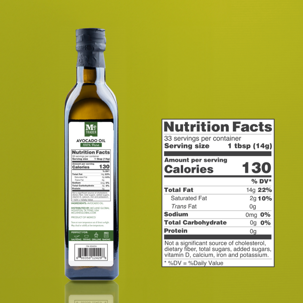 MC Trader - 100％冷壓牛油果油 (500mL)  (143602)