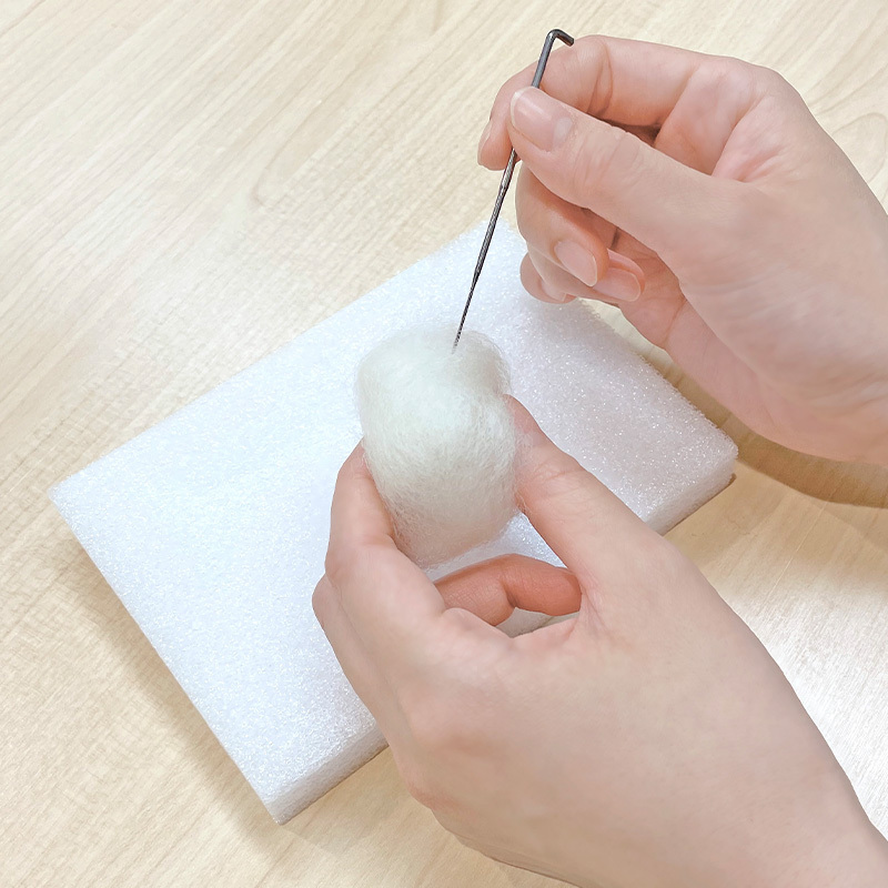 羊毛氈/棕色 3色