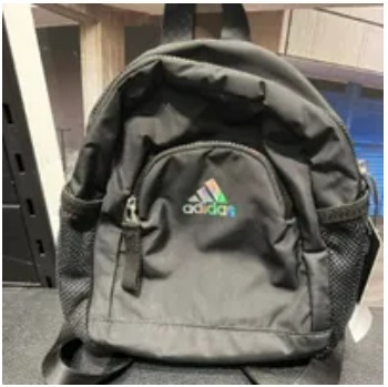 [S] ADIDAS LINEAR 3 MINI BACKPACK,WONDER BLACK, 5154271-366CU (SAD101)