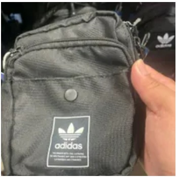 [S] ADIDAS UTILITY FESTIVAL CROSSBODY BAG,BLACK, GB4304A (SAD102)
