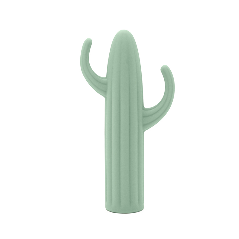 Large-sized cactus massage stick--green