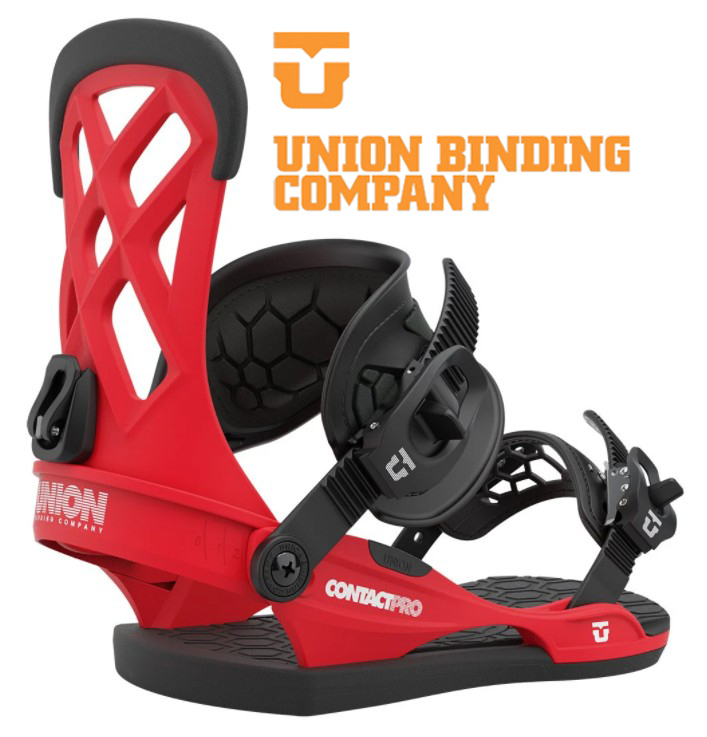 雪板固定器 Contact Pro 紅 義大利 UNION