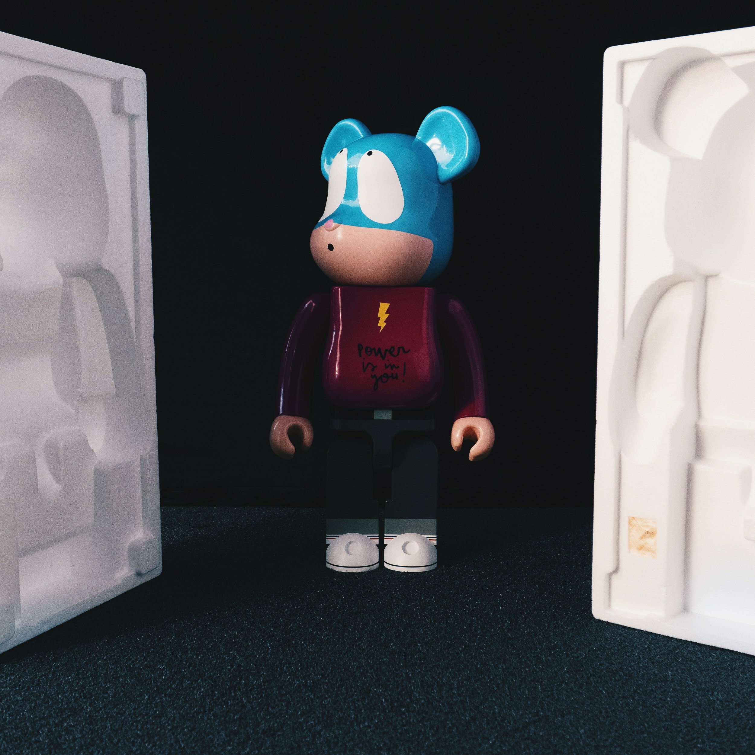 Medicom Toy Edgar Plans x Bearbrick 1000% limited editi