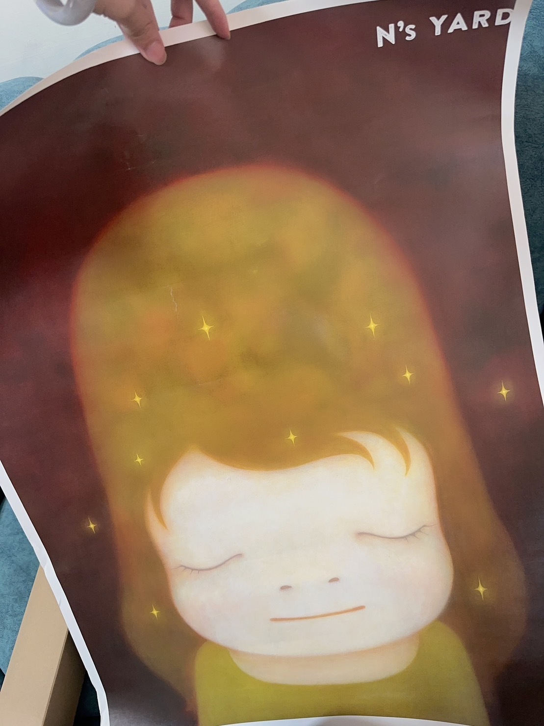 B2サイズ 奈良美智 The Little Star Dweller ポスター The Little Star Dweller - ほらほらコーヒーが冷めちゃってるよ 2