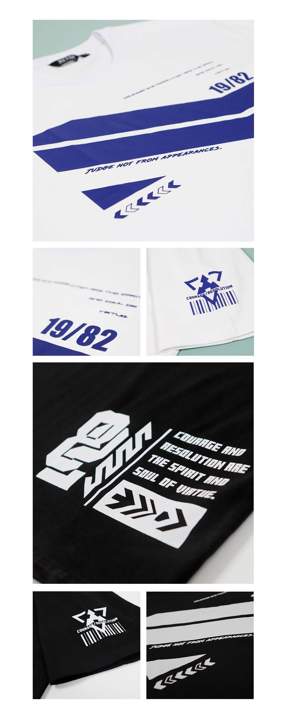 RETOP 賽博龐克 數碼未來寬版圓領T 黑