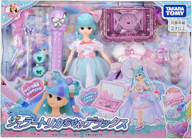 《 TAKARA TOMY 》 粉彩冰淇淋變髮莉卡娃娃