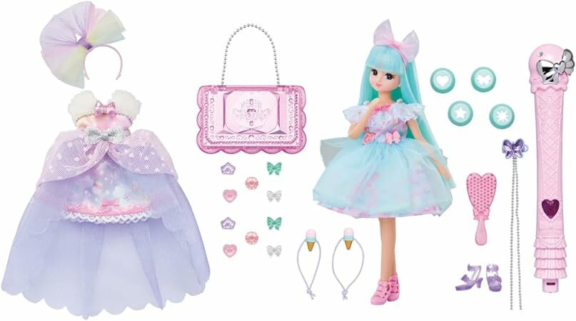 《 TAKARA TOMY 》 粉彩冰淇淋變髮莉卡娃娃