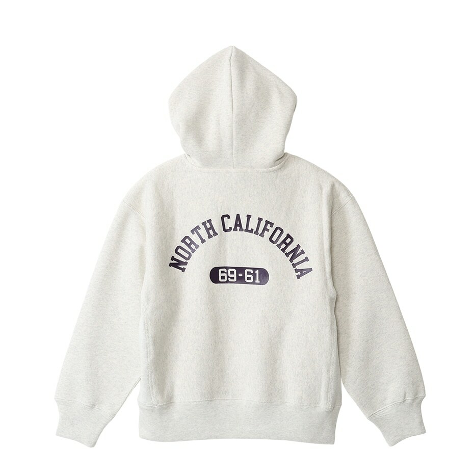 女款- CASUAL11.5oz重磅學院風寬版連帽衛衣-米色（CW-Y102-810）