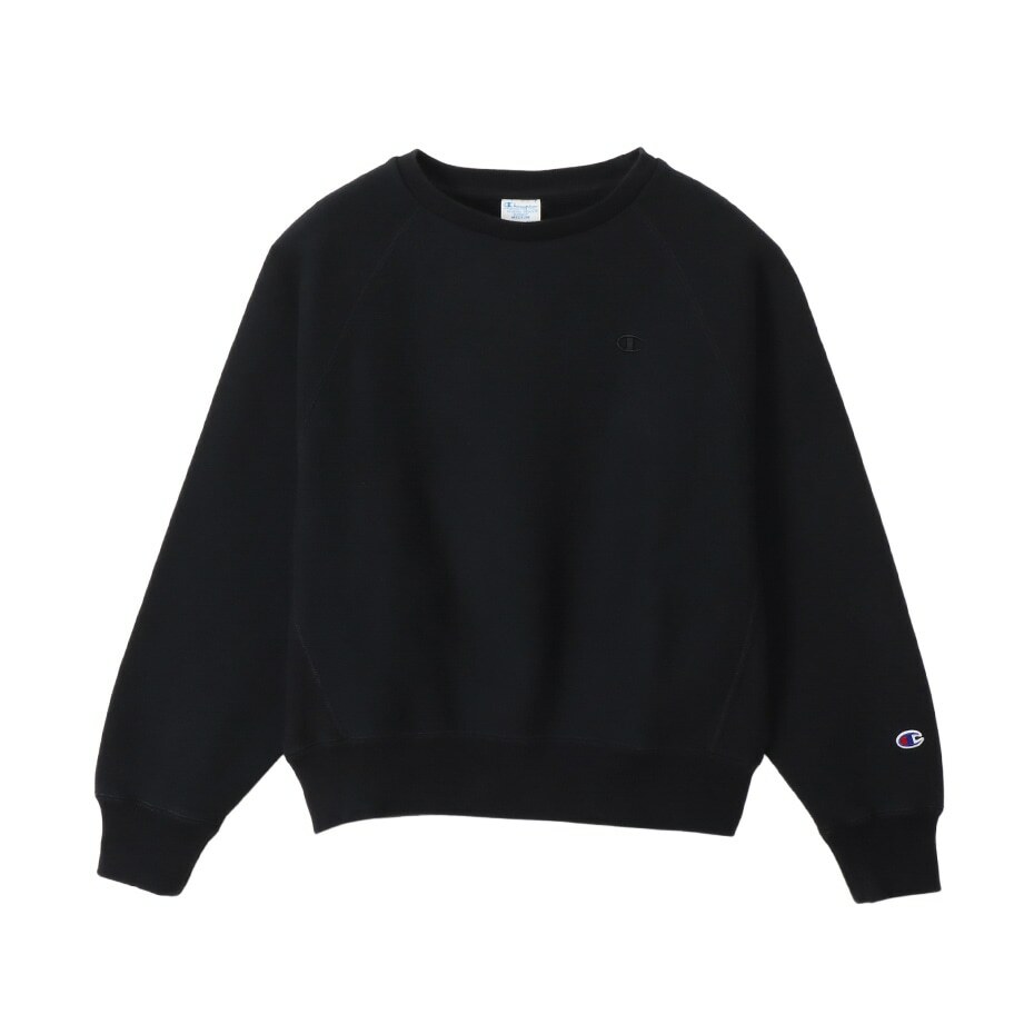 女款-CASUAL 11.5oz重磅經典寬版衛衣-黑色（CW-Y003-090）