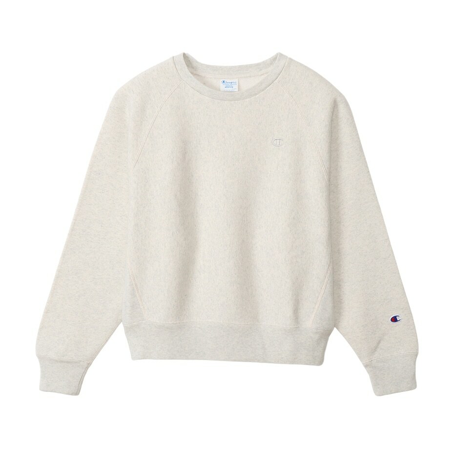 女款 -CASUAL 11.5oz重磅經典寬版衛衣-米色（CW-Y003-810）