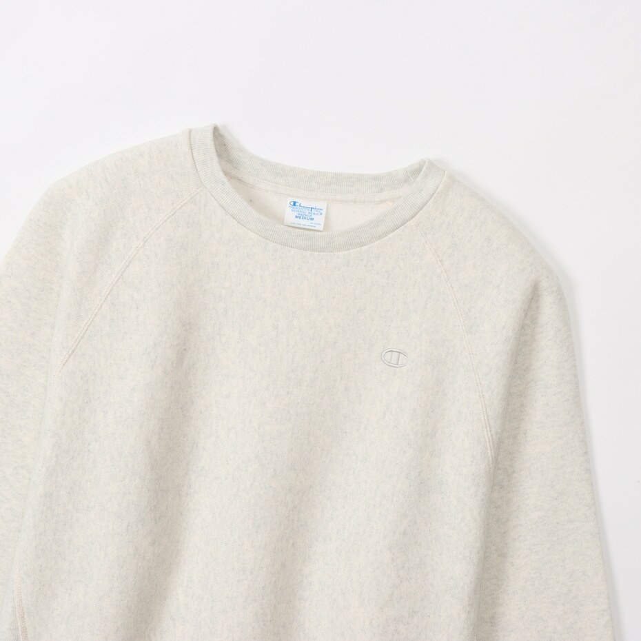 女款 -CASUAL 11.5oz重磅經典寬版衛衣-米色（CW-Y003-810）