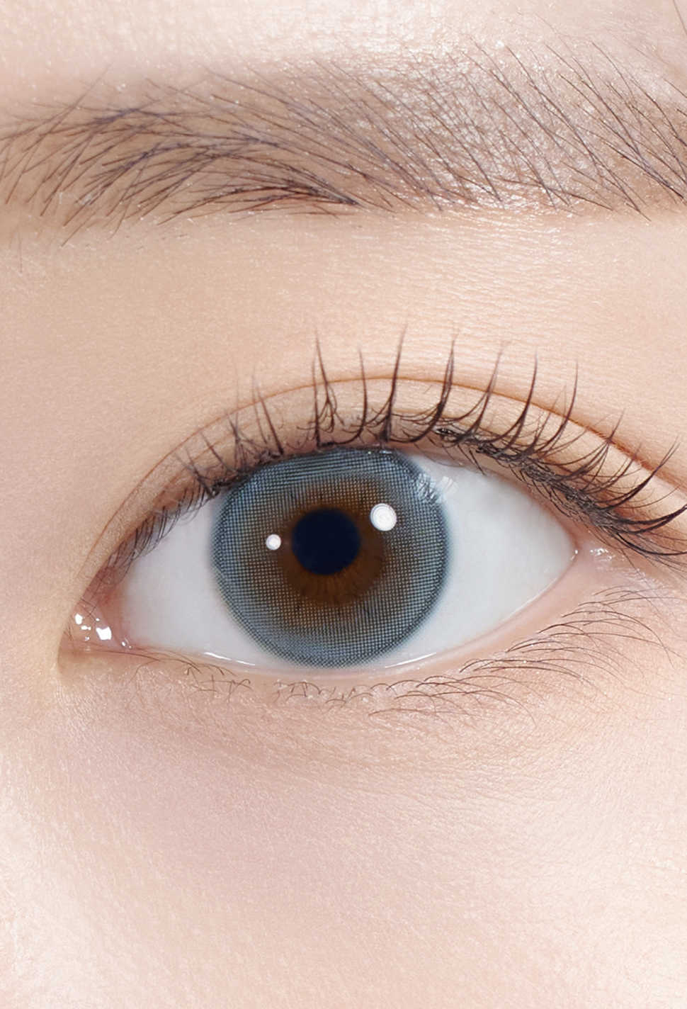 [月拋] Hapa Kristin 1 Month Wake Up Kristin Pale Gray  冷淡灰 |每盒2片