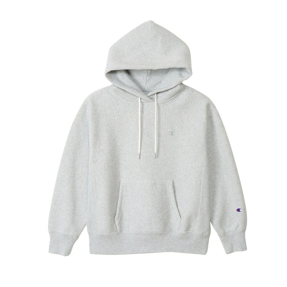 女款- CASUAL11.5oz重磅經典寬版連帽衛衣-灰色（CW-Y103-040）