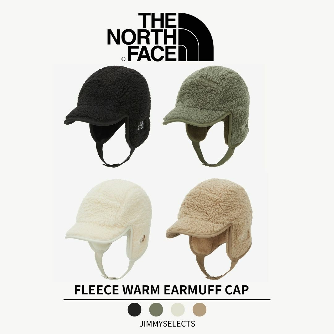 THE NORTH FACE 北臉 EARMUFF CAP 毛絨 保暖 耳罩帽 飛行帽 NE3CQ56