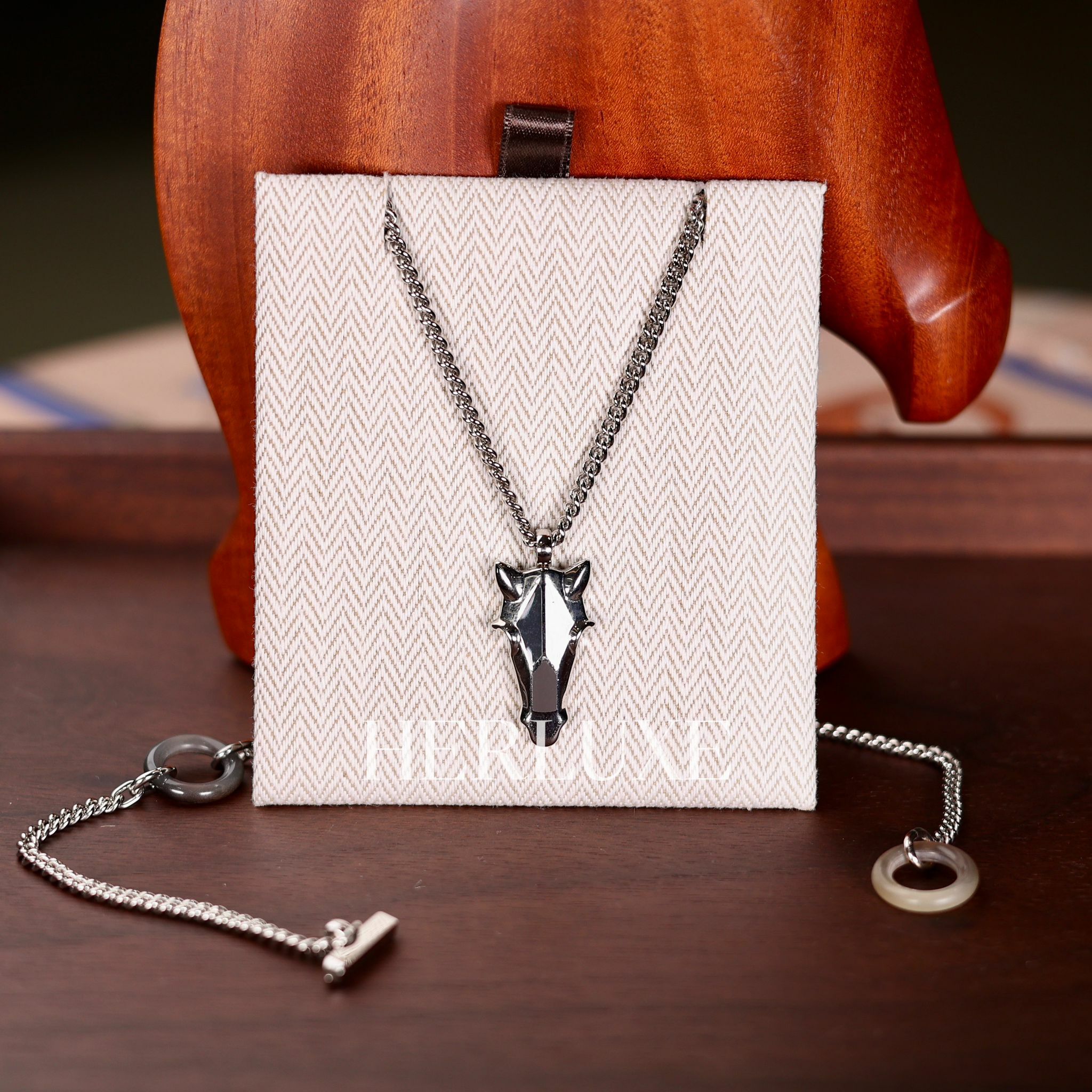 Destrier necklace 48cm 男款