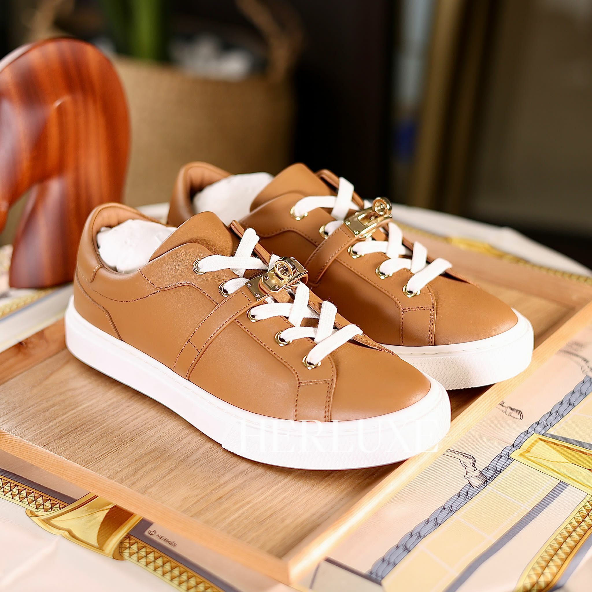 Day sneaker  veau natural CP 【 可預訂鞋碼 】