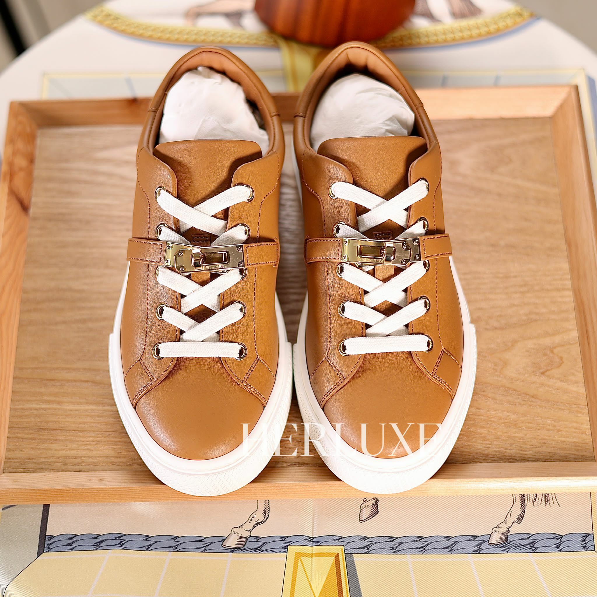 Day sneaker  veau natural CP 【 可預訂鞋碼 】