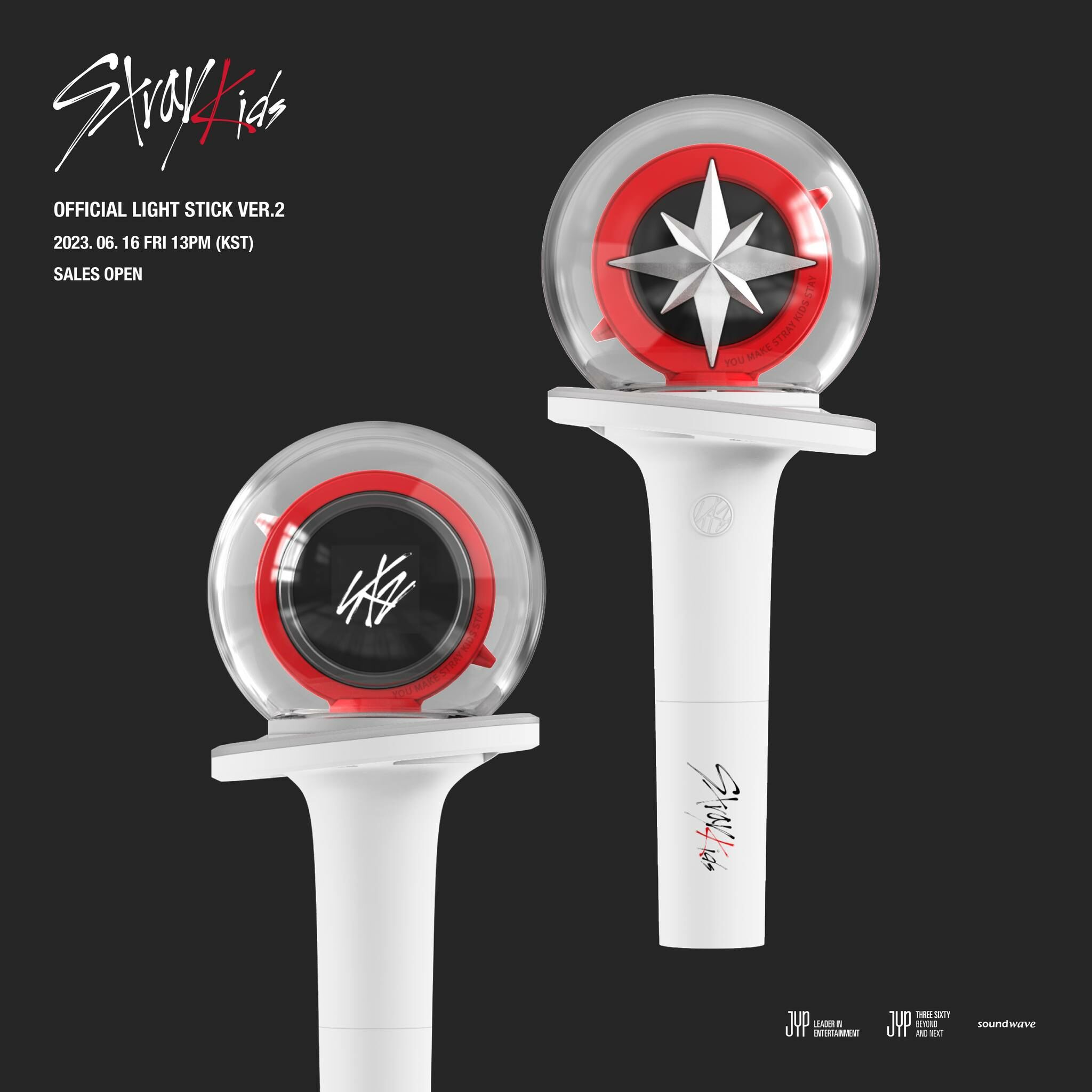 現貨] Stray Kids - OFFICIAL LIGHT STICK ver.2 官方二代手燈