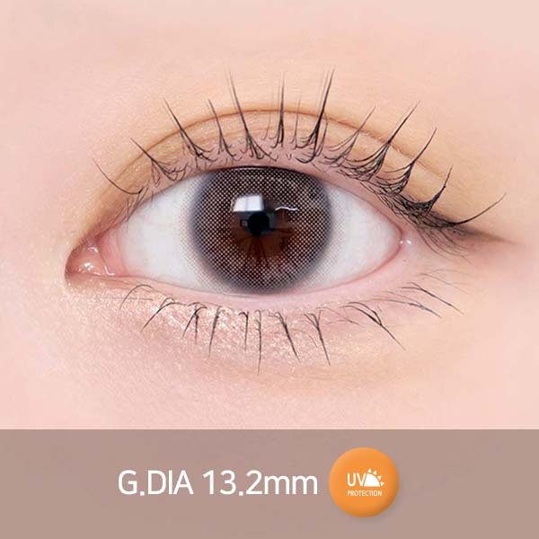 [月拋特薄][防UV] LENSSIS 1 Month STELLA Gray 月拋彩妝隱形眼鏡｜每盒2片