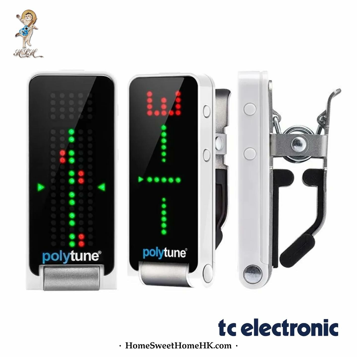 T.C Electronic PolyTune Clip ︱號稱最快穩準弦樂調音器 極速0.2秒 