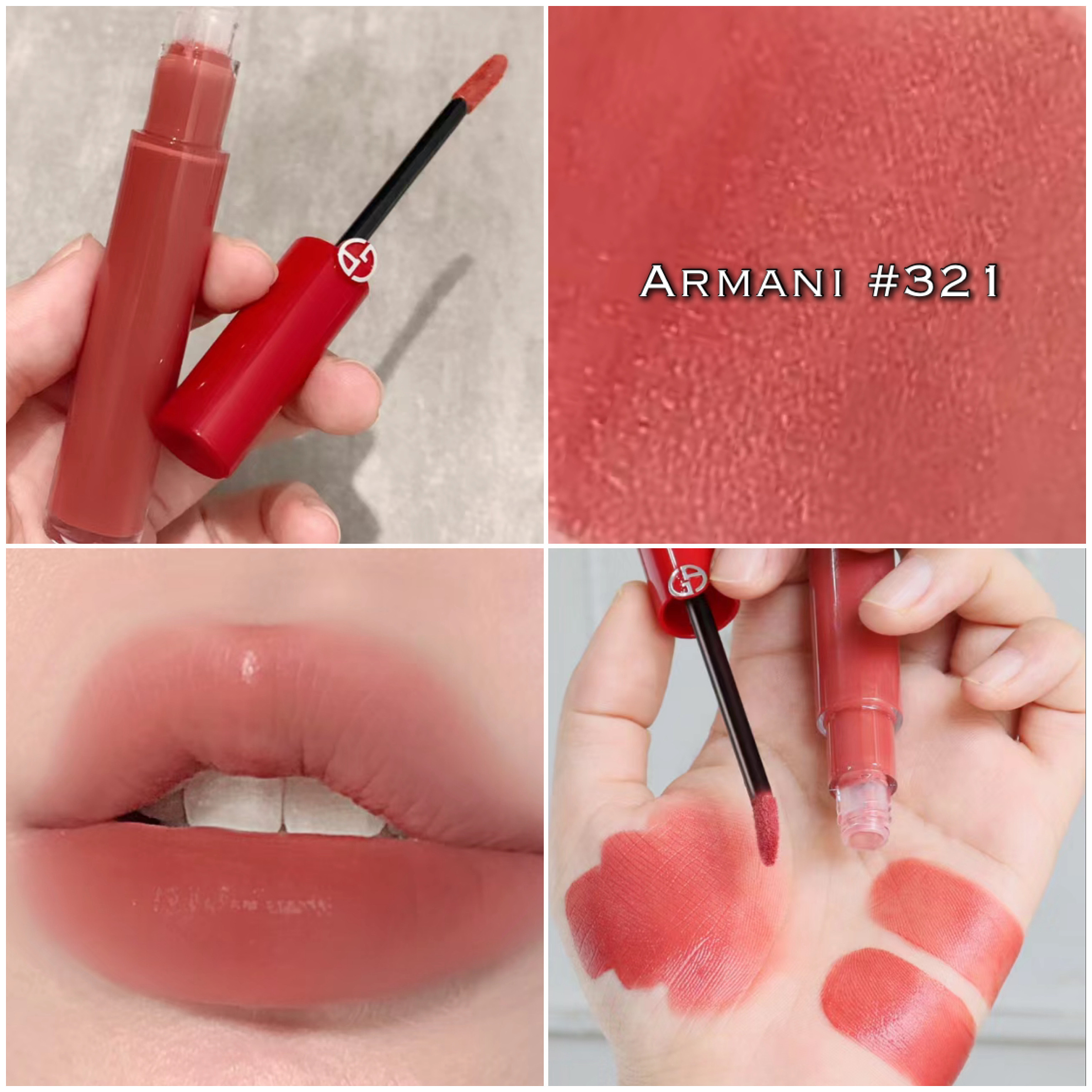 Armani Lip Maestro Love Crescendo 321 Danxia