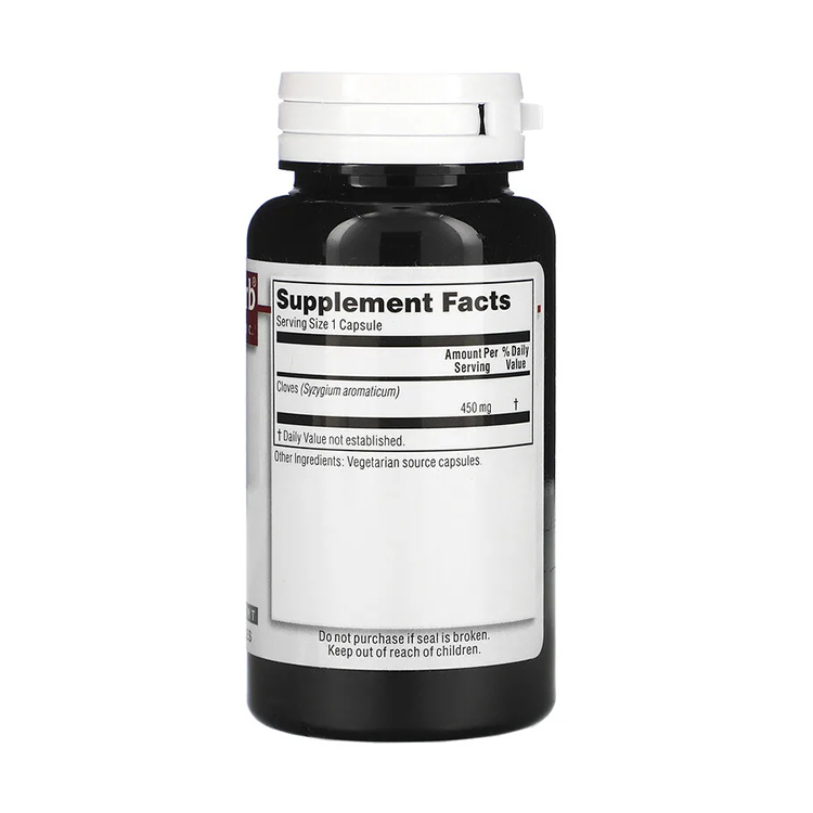 Kroeger Herb Co, Fresh Ground Cloves, 100 Veggie Caps