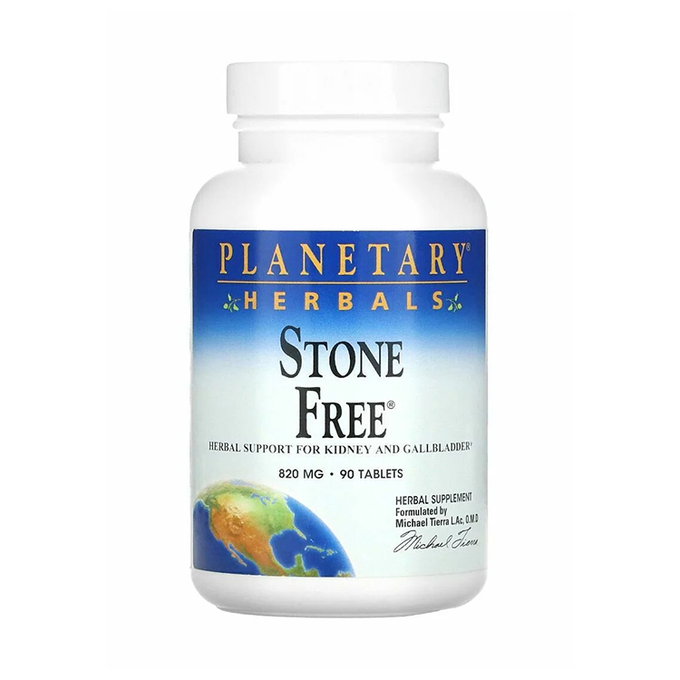 Planetary Herbals, Stone Free, 820 mg, 90 Tablets