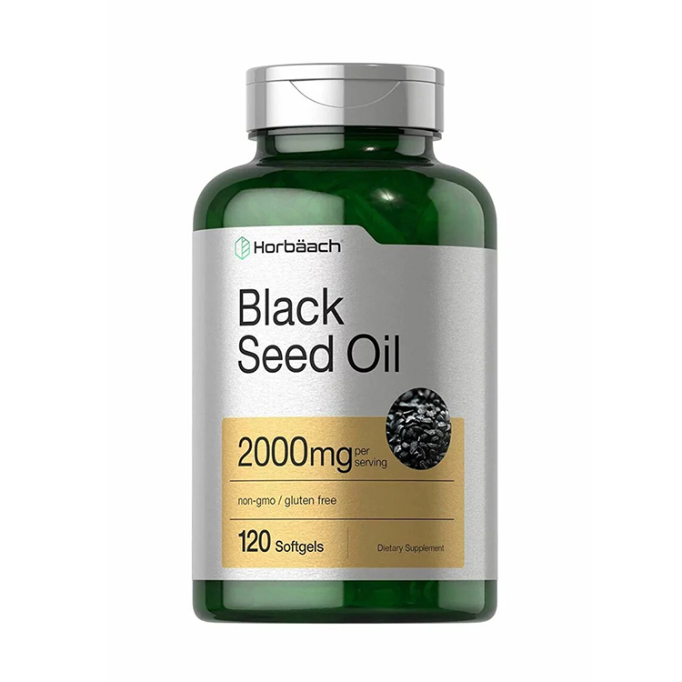 Horbäach Black Seed Oil 2000mg ,120 Softgels