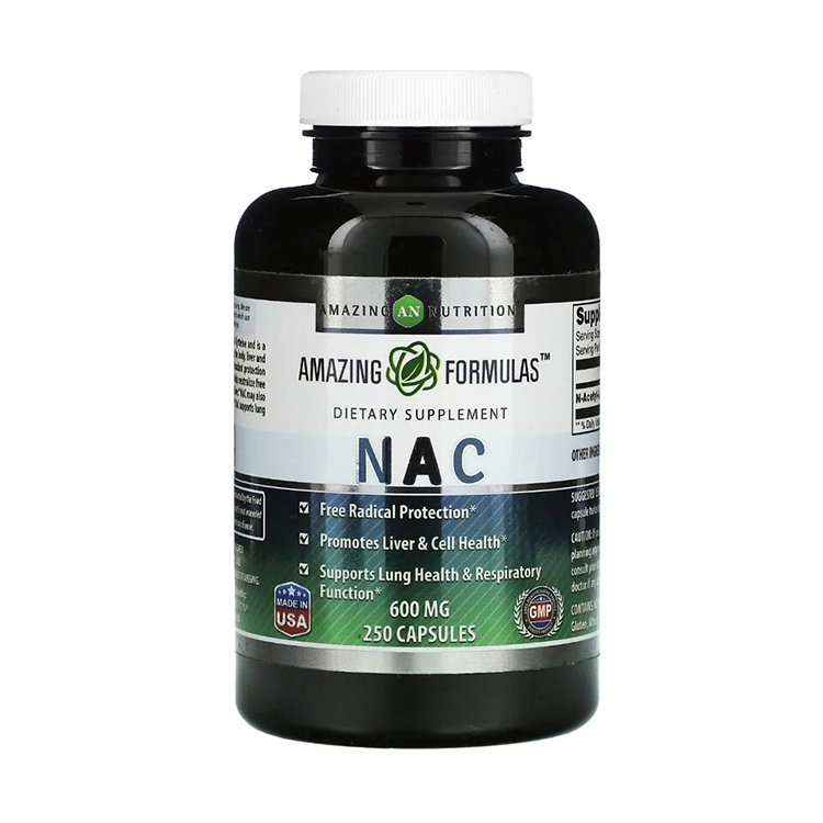 Amazing Nutrition NAC 600 mg , 250 Capsules