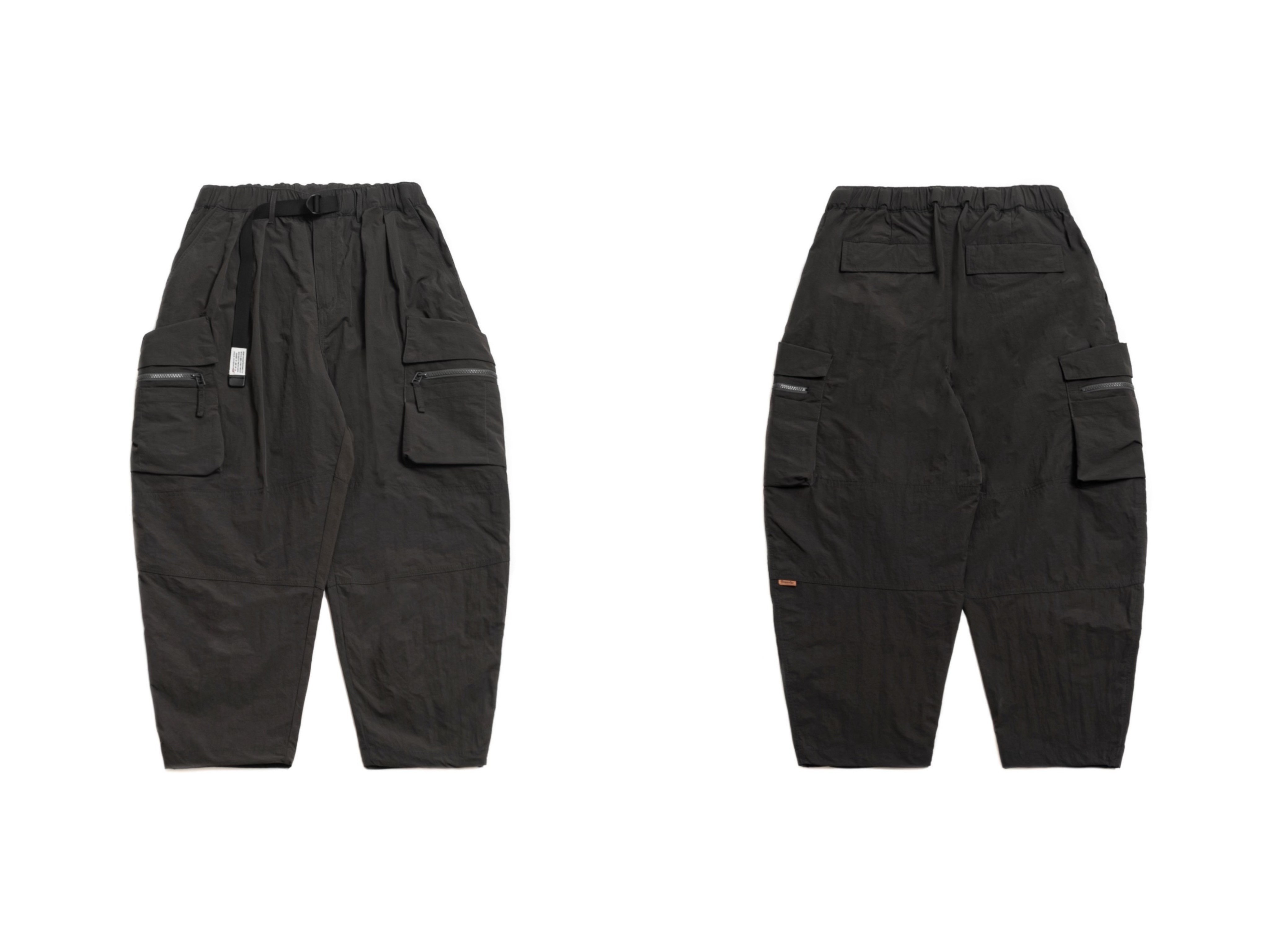 PERSEVERE WATER-REPELLENT NYLON CARGO PANTS-CHARCOAL GR