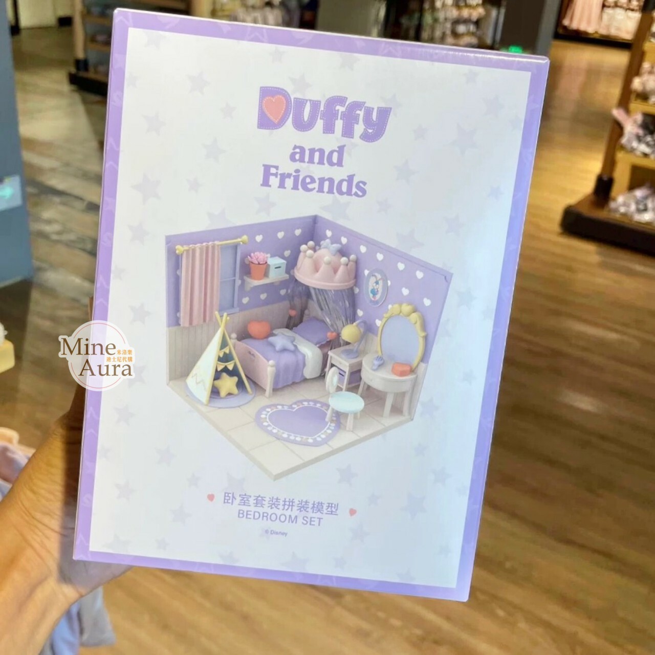 (限時特價) 史黛拉露 星黛露 StellaLou 臥室 拼裝 模型 擺飾品 -上海迪士尼樂園