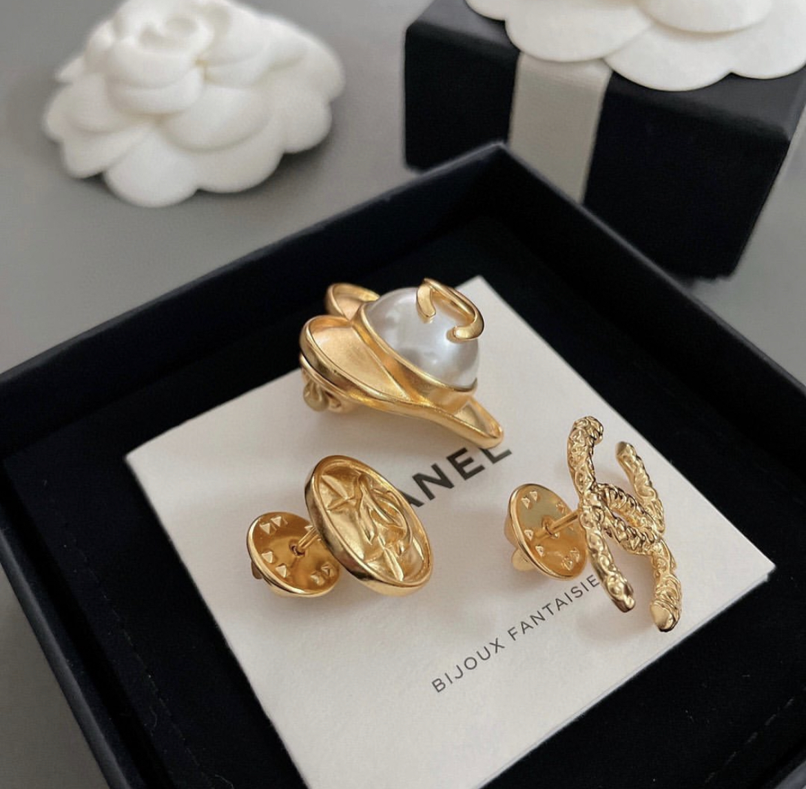 香奶奶完美夢幻白金胸針set